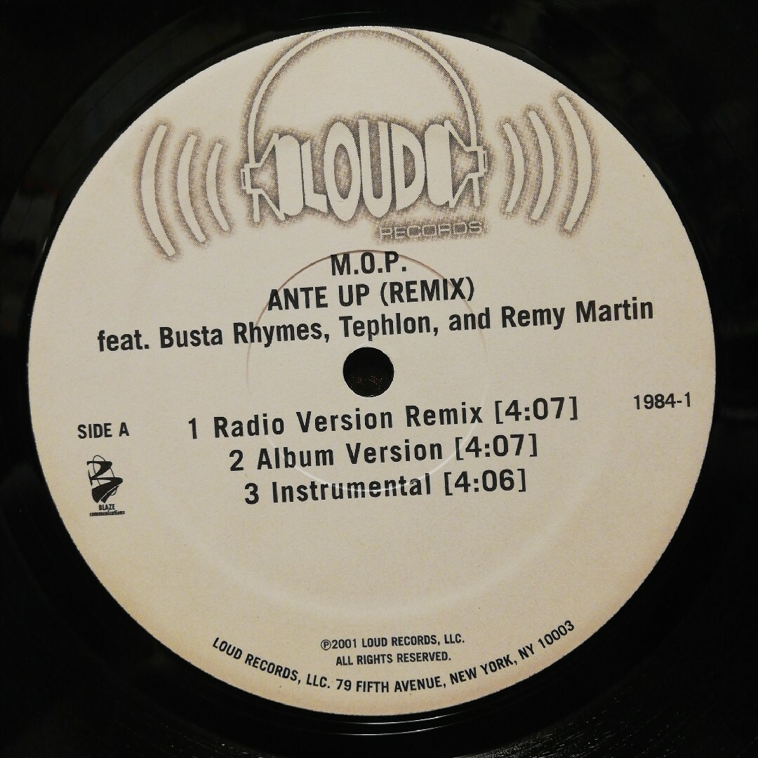 Supreme(シュプリーム)のANTE UP REMIX / M.O.P. f BUSTA RHYMES エンタメ/ホビーのエンタメ その他(その他)の商品写真