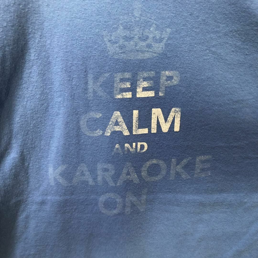 KEEP CALM 王冠 USA輸入 スレ オーバーサイズ Tシャツ メンズのトップス(Tシャツ/カットソー(半袖/袖なし))の商品写真