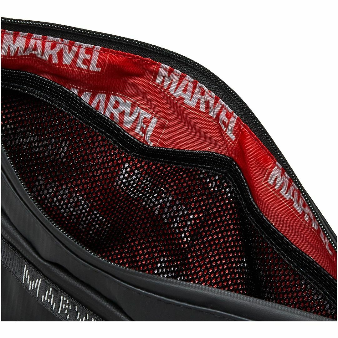 【人気商品】丸眞 サコッシュ Marvel マーベル ロゴ ロゴポイント 250 レディースのバッグ(その他)の商品写真