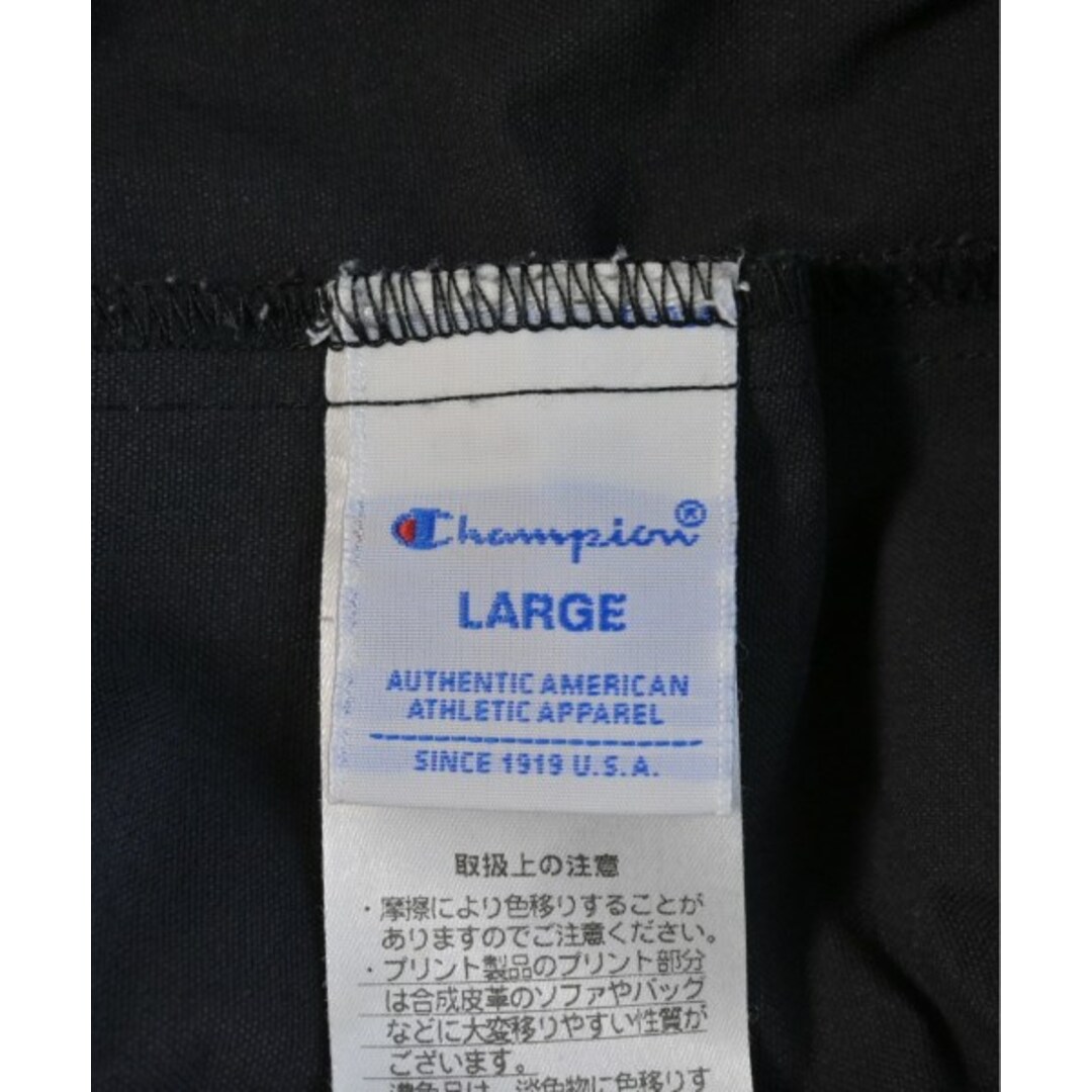 Champion(チャンピオン)のCHAMPION チャンピオン ショートパンツ L 黒 【古着】【中古】 メンズのパンツ(ショートパンツ)の商品写真