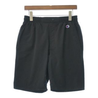 チャンピオン(Champion)のCHAMPION チャンピオン ショートパンツ L 黒 【古着】【中古】(ショートパンツ)