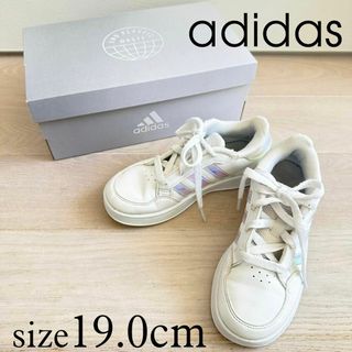 アディダス(adidas)のadidas キッズスニーカー COREBREAK K GZ2736  19cm(スニーカー)