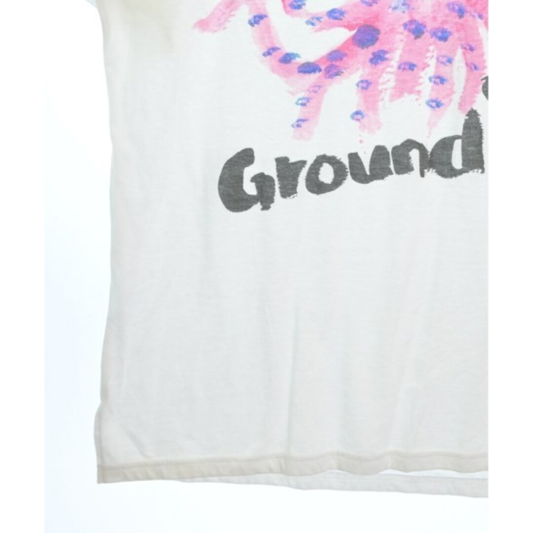 Ground Y(グラウンドワイ)のGround Y グラウンド　ワイ Tシャツ・カットソー 3(M位) 白 【古着】【中古】 メンズのトップス(Tシャツ/カットソー(半袖/袖なし))の商品写真