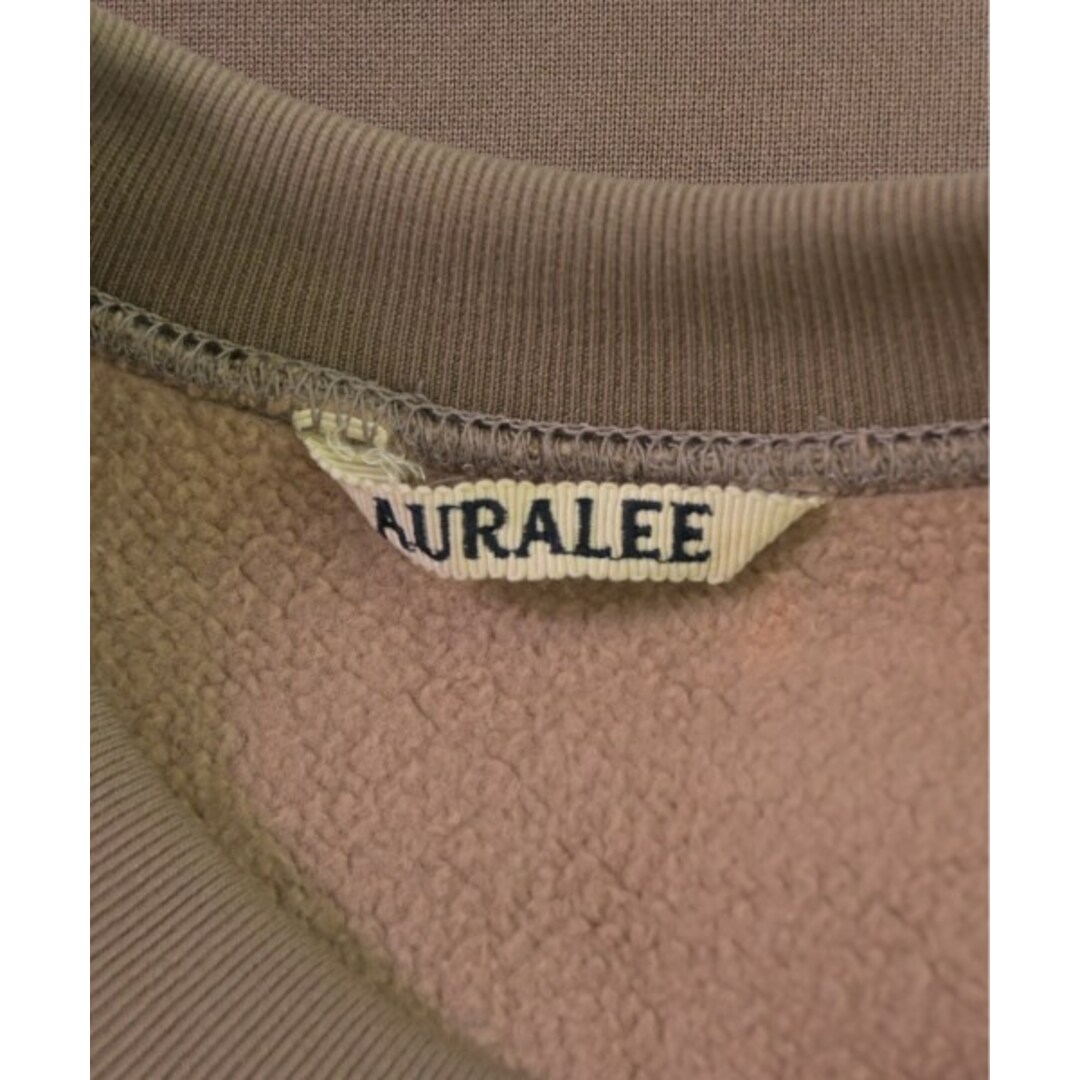 AURALEE(オーラリー)のAURALEE オーラリー スウェット 4(M位) 茶 【古着】【中古】 メンズのトップス(スウェット)の商品写真