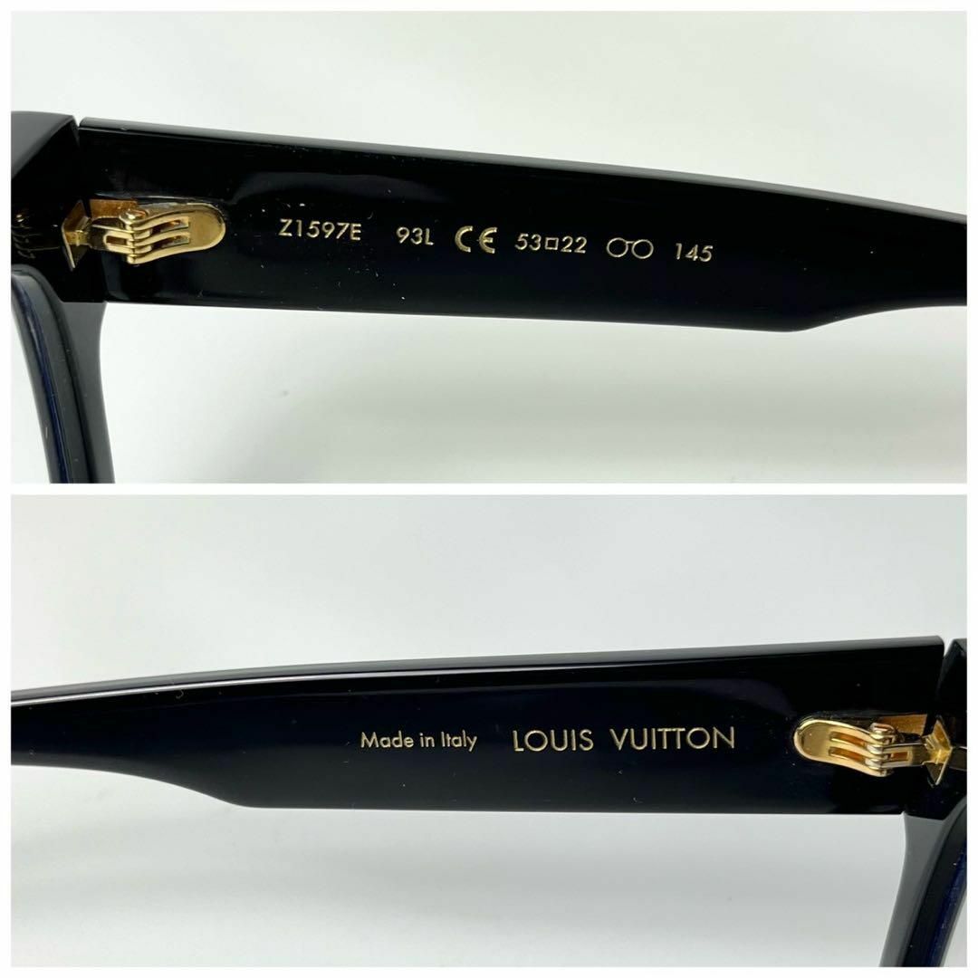 LOUIS VUITTON(ルイヴィトン)の【美品・付属品付】ルイヴィトン　エスケイプ　Z1597E ブルーライト　メガネ メンズのファッション小物(サングラス/メガネ)の商品写真