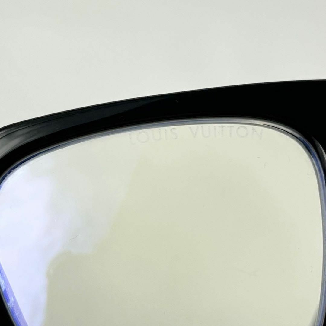 LOUIS VUITTON(ルイヴィトン)の【美品・付属品付】ルイヴィトン　エスケイプ　Z1597E ブルーライト　メガネ メンズのファッション小物(サングラス/メガネ)の商品写真