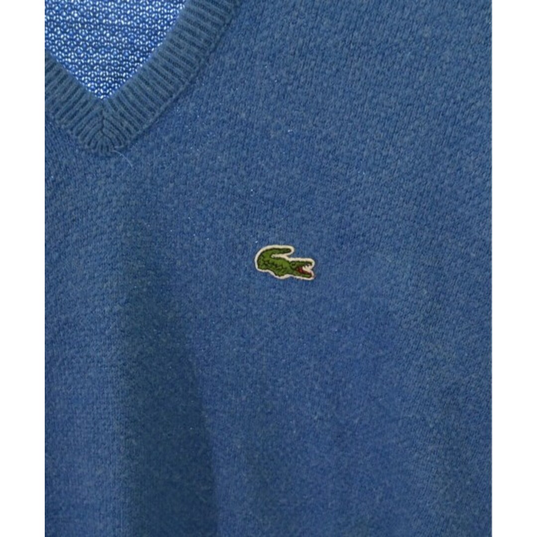 IZOD LACOSTE アイゾッドラコステ ニット・セーター L 青 【古着】【中古】 メンズのトップス(ニット/セーター)の商品写真