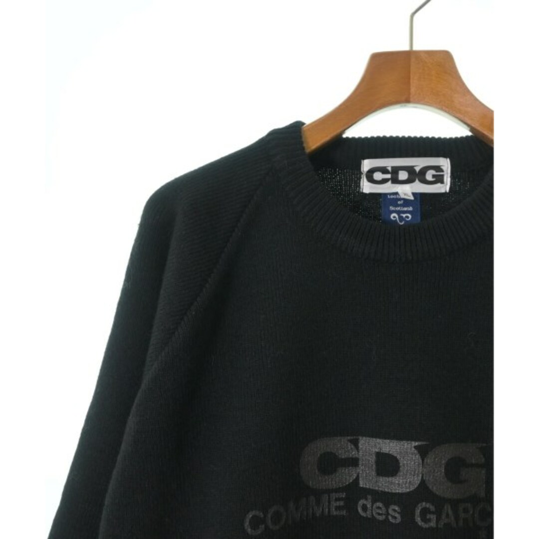 CDG シーディージー ニット・セーター XL 黒 【古着】【中古】 メンズのトップス(ニット/セーター)の商品写真