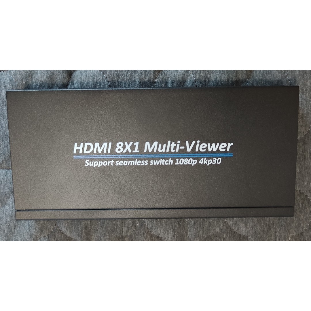 HDMI 画面切り替え器 8x1 1080p HDMI画面分割切替器 8入力1出 スマホ/家電/カメラのテレビ/映像機器(その他)の商品写真