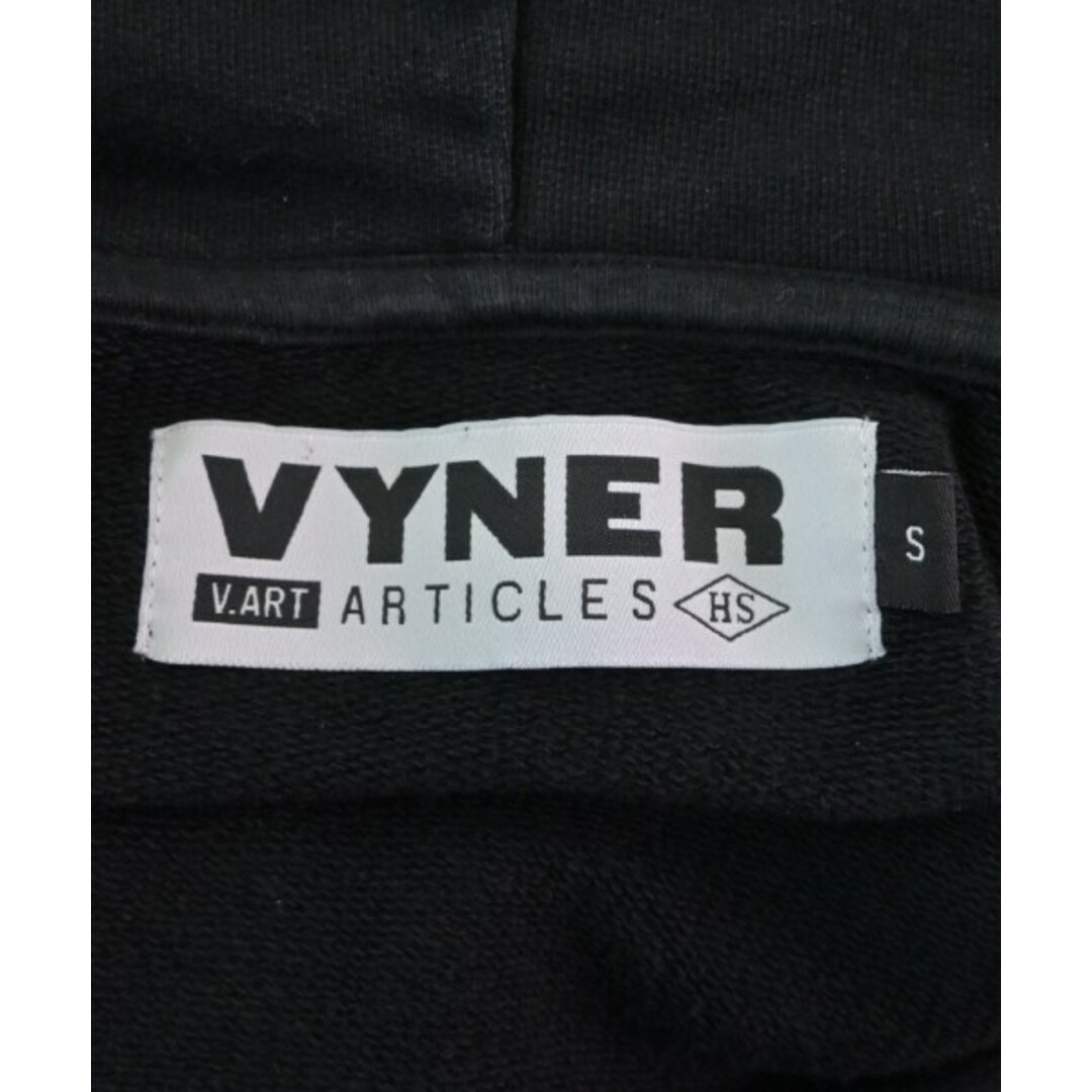 VYNER ARTICLES ヴァイナーアーティクルズ パーカー S 黒 【古着】【中古】 メンズのトップス(パーカー)の商品写真