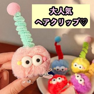 60【大人気】韓国アクセサリー ヘアピン ヘアクリップ いちご 苺 ピンク(バレッタ/ヘアクリップ)