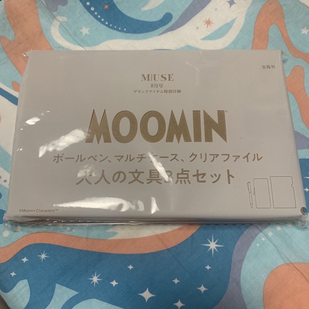 MOOMIN(ムーミン)の🙅‍♀ オトナミューズ8月号付録 MOOMIN ムーミン 大人の文具3点セット  エンタメ/ホビーのおもちゃ/ぬいぐるみ(キャラクターグッズ)の商品写真