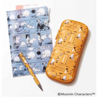 MOOMIN - 🙅‍♀ オトナミューズ8月号付録 MOOMIN ムーミン 大人の文具3点セット 