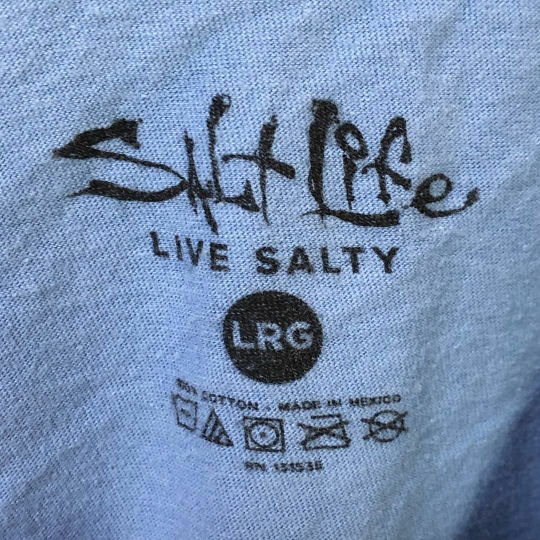 Salt Life 海賊旗 バックプリント USA輸入 ビック Tシャツ メンズのトップス(Tシャツ/カットソー(半袖/袖なし))の商品写真