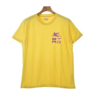 エトロ(ETRO)のETRO エトロ Tシャツ・カットソー M 黄 【古着】【中古】(Tシャツ/カットソー(半袖/袖なし))