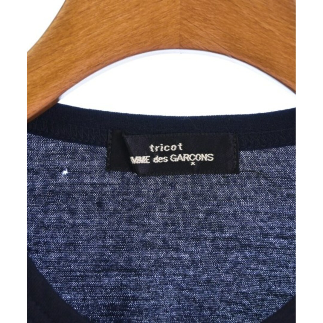 tricot COMME des GARCONS(トリココムデギャルソン)のtricot COMME des GARCONS カーディガン -(M位) 紺 【古着】【中古】 レディースのトップス(カーディガン)の商品写真