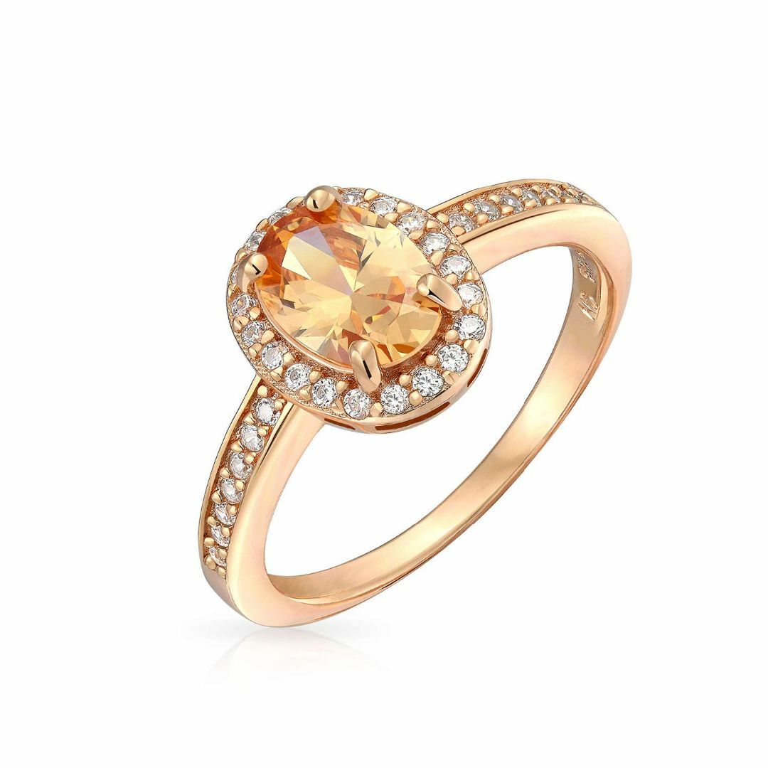 色:Rose_指輪のサイズ:16Bling Jewelry パーソナライズさ レディースのアクセサリー(その他)の商品写真