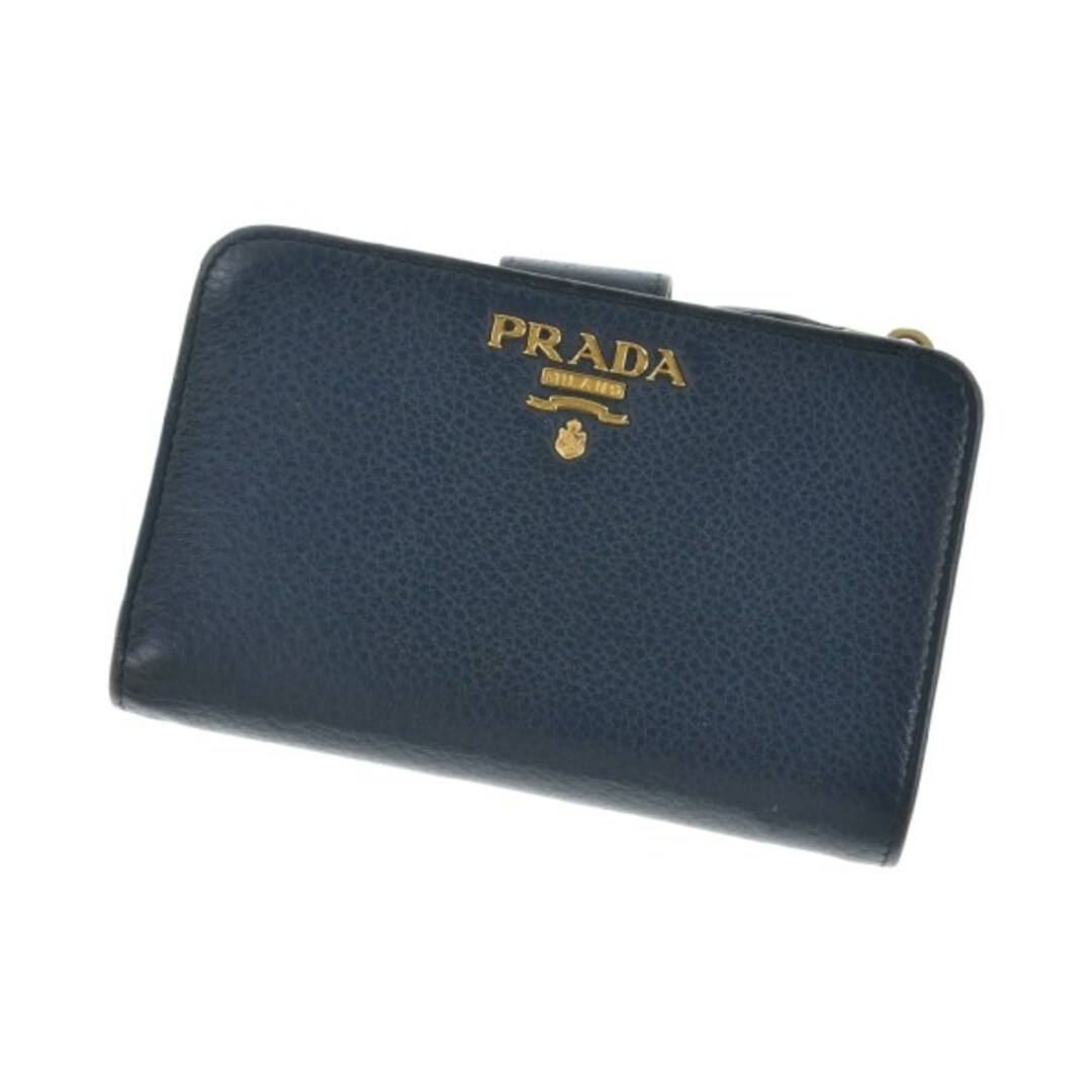 PRADA(プラダ)のPRADA プラダ 財布・コインケース - 紺 【古着】【中古】 レディースのファッション小物(財布)の商品写真