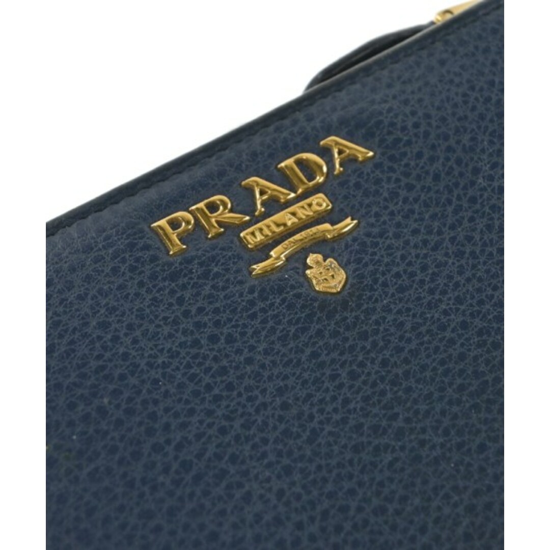 PRADA(プラダ)のPRADA プラダ 財布・コインケース - 紺 【古着】【中古】 レディースのファッション小物(財布)の商品写真