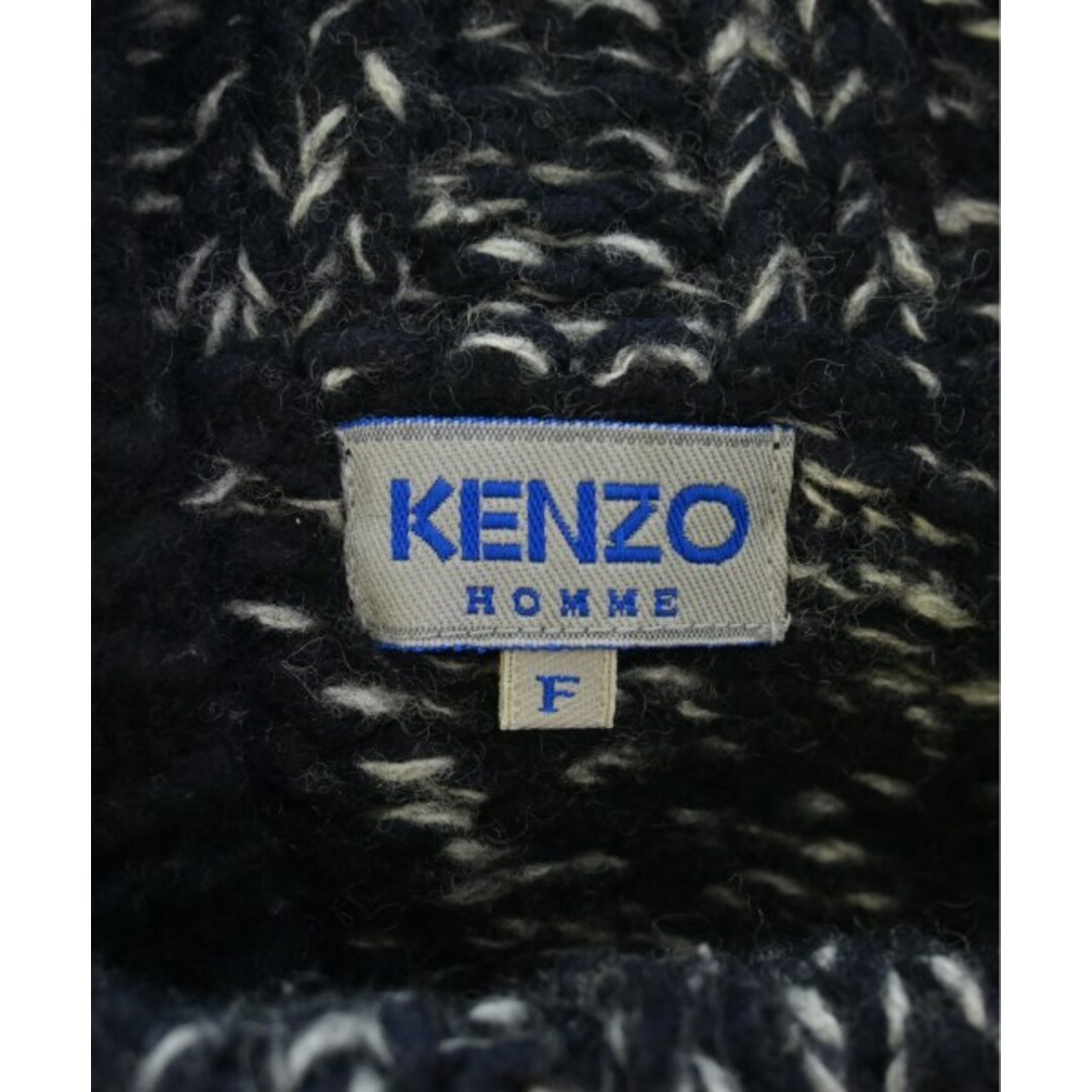 KENZO(ケンゾー)のKENZO ケンゾー ニット・セーター F 黒x白(ミックス) 【古着】【中古】 レディースのトップス(ニット/セーター)の商品写真