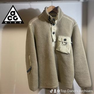 ナイキ(NIKE)の希少◎old NIKE ACG boa fleece jacket Lサイズ(ブルゾン)