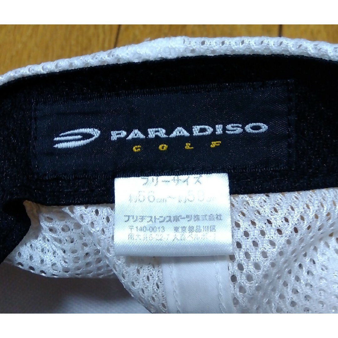 Paradiso(パラディーゾ)のパラディーゾ　ゴルフ　キャップ メンズの帽子(キャップ)の商品写真