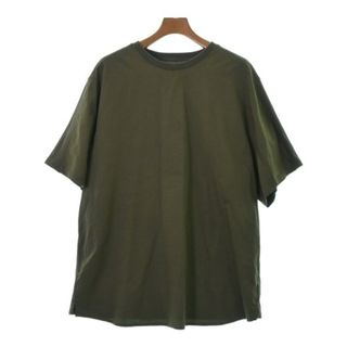 オーエーエムシー(OAMC)のOAMC オーエーエムシー Tシャツ・カットソー L カーキ 【古着】【中古】(Tシャツ/カットソー(半袖/袖なし))