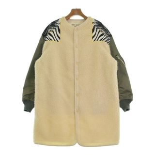 ジュンヤワタナベ(JUNYA WATANABE)のJUNYA WATANABE コート（その他） XS アイボリーxカーキx黒等 【古着】【中古】(その他)