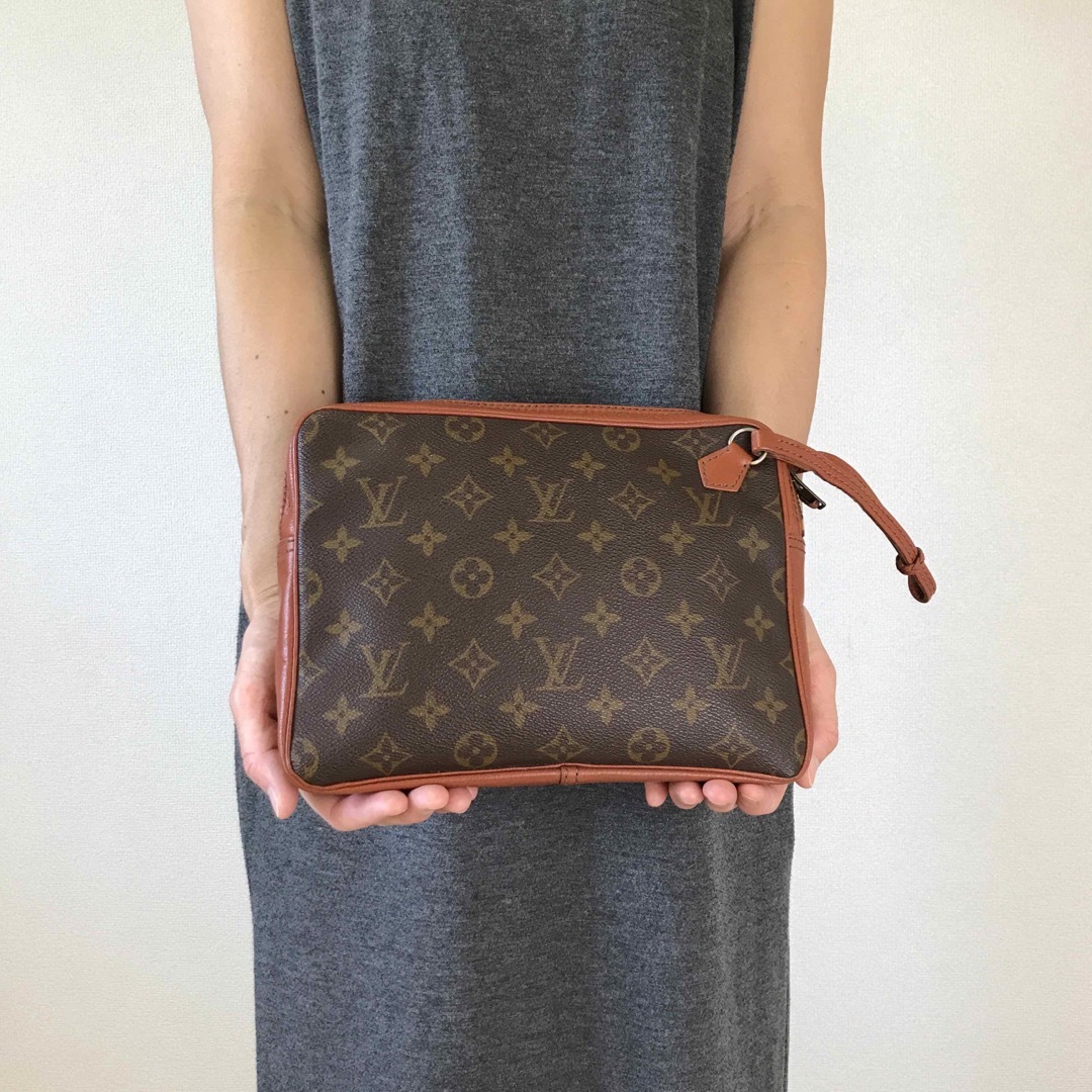 LOUIS VUITTON(ルイヴィトン)のルイヴィトン　クラッチバッグ　セカンドバッグ　モノグラム　ブラウン　 メンズのバッグ(セカンドバッグ/クラッチバッグ)の商品写真