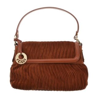 フェンディ(FENDI)のFENDI フェンディ ハンドバッグ - 茶 【古着】【中古】(ハンドバッグ)