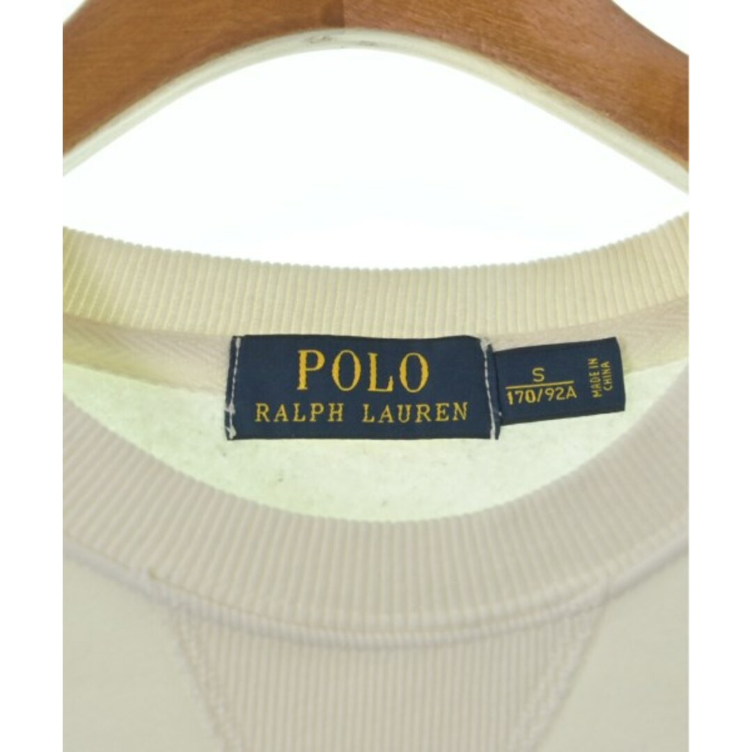 POLO RALPH LAUREN(ポロラルフローレン)のPolo Ralph Lauren ポロラルフローレン スウェット S 白 【古着】【中古】 メンズのトップス(スウェット)の商品写真