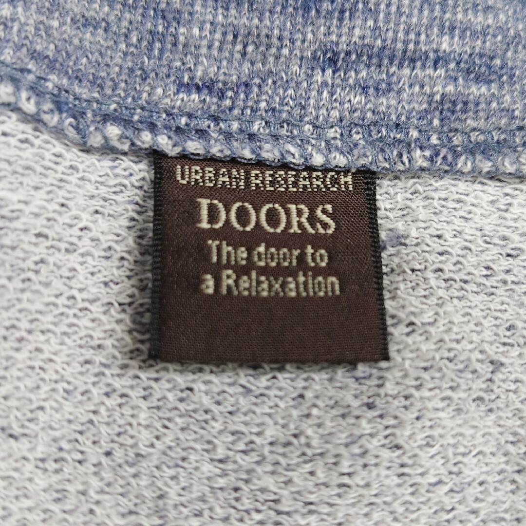 URBAN RESEARCH DOORS(アーバンリサーチドアーズ)の美品♪ アーバンリサーチドアーズ コットンリネン ワンピース フレンチスリーブ レディースのワンピース(ひざ丈ワンピース)の商品写真