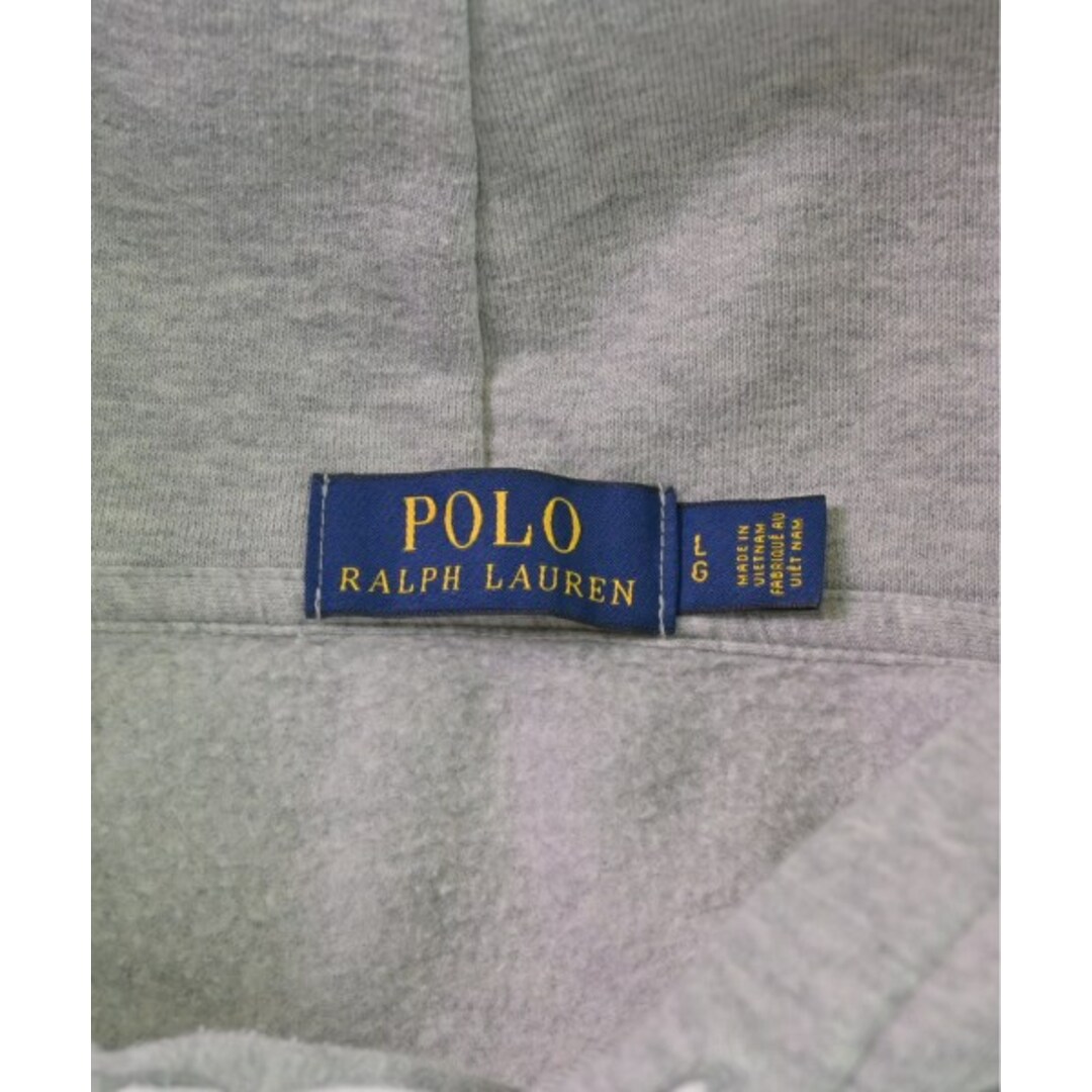 POLO RALPH LAUREN(ポロラルフローレン)のPolo Ralph Lauren ポロラルフローレン パーカー L グレー 【古着】【中古】 メンズのトップス(パーカー)の商品写真