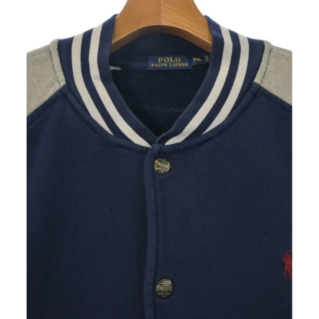 POLO RALPH LAUREN(ポロラルフローレン)のPolo Ralph Lauren ポロラルフローレン スタジャン XXL 紺 【古着】【中古】 メンズのジャケット/アウター(スタジャン)の商品写真