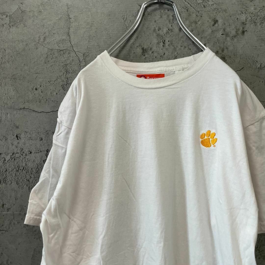 肉球 刺繍 ワンポイント アメリカ輸入 かわいい Tシャツ メンズのトップス(Tシャツ/カットソー(半袖/袖なし))の商品写真