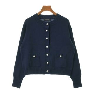 LAUTREAMONT DE CLASSE カーディガン 38(M位) 紺 【古着】【中古】(カーディガン)