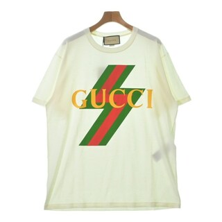 Gucci - GUCCI グッチ Tシャツ・カットソー L アイボリー 【古着】【中古】