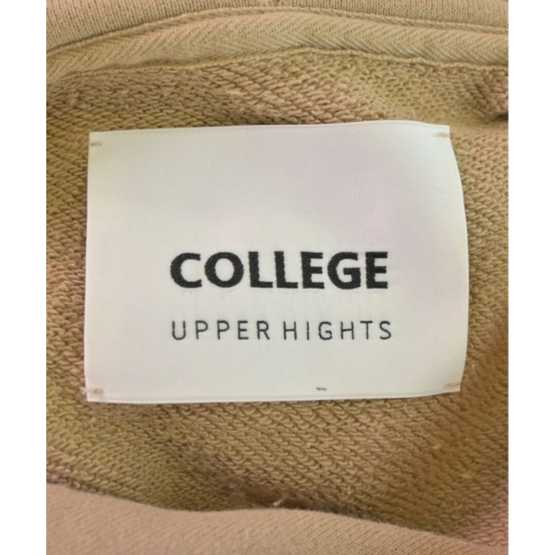 upper hights(アッパーハイツ)のupper hights アッパーハイツ パーカー 1(S位) ベージュ 【古着】【中古】 レディースのトップス(パーカー)の商品写真