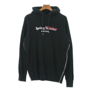 sacai - sacai サカイ パーカー 1(S位) 黒 【古着】【中古】