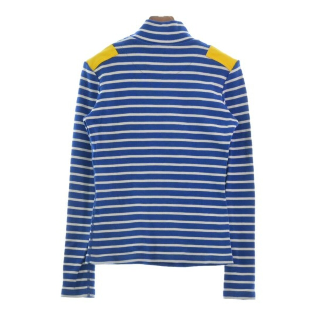 PETIT BATEAU(プチバトー)のPETIT BATEAU Tシャツ・カットソー XS 青x白(ボーダー) 【古着】【中古】 レディースのトップス(カットソー(半袖/袖なし))の商品写真