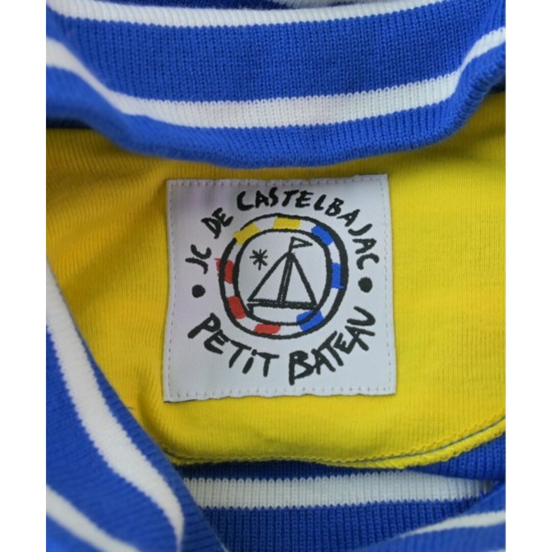 PETIT BATEAU(プチバトー)のPETIT BATEAU Tシャツ・カットソー XS 青x白(ボーダー) 【古着】【中古】 レディースのトップス(カットソー(半袖/袖なし))の商品写真