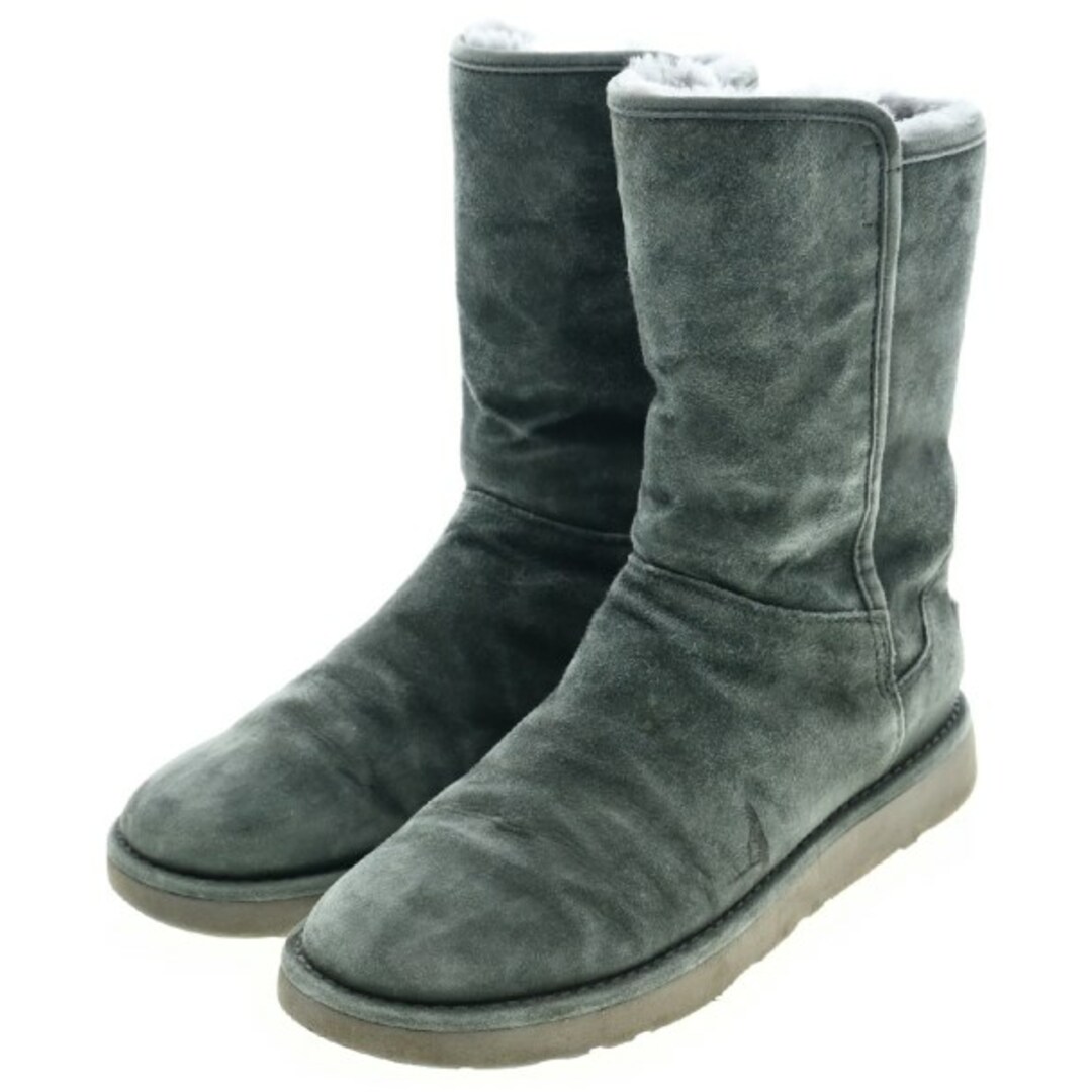 UGG AUSTRALIA(アグオーストラリア)のUGG australia アグオーストラリア ブーツ 23cm 青緑xグレー 【古着】【中古】 レディースの靴/シューズ(ブーツ)の商品写真