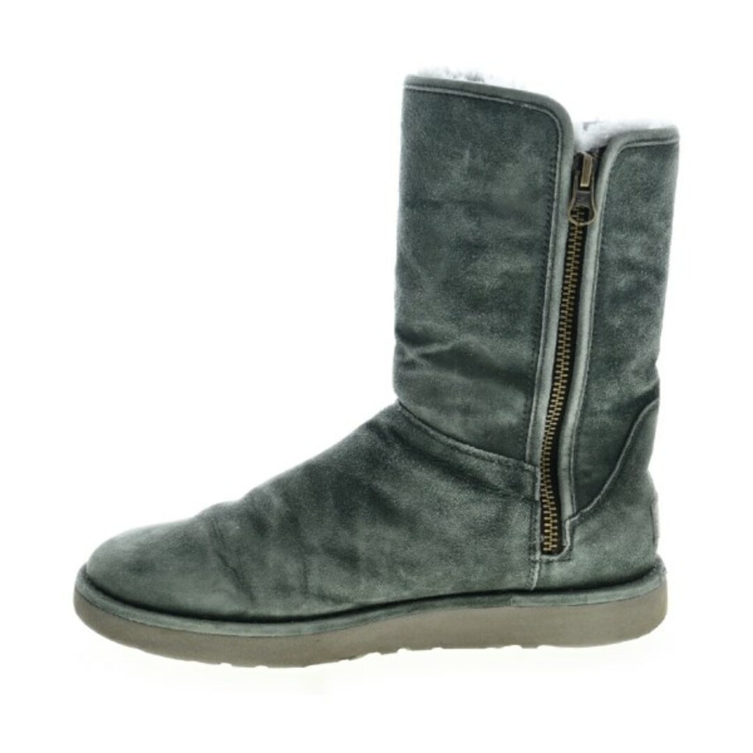 UGG AUSTRALIA(アグオーストラリア)のUGG australia アグオーストラリア ブーツ 23cm 青緑xグレー 【古着】【中古】 レディースの靴/シューズ(ブーツ)の商品写真