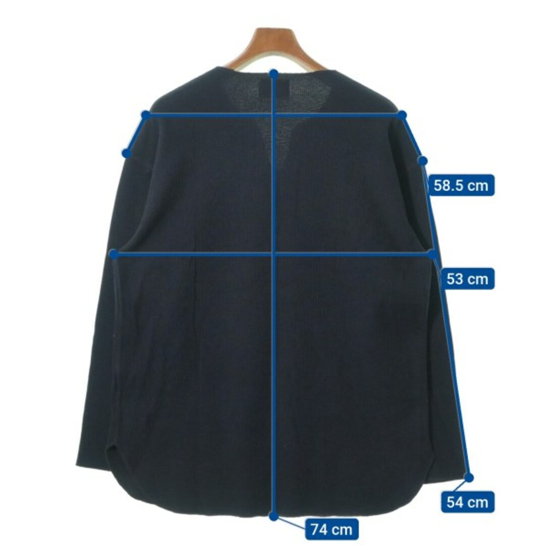 blurhmsROOTSTOCK Tシャツ・カットソー 1(S位) 紺 【古着】【中古】 メンズのトップス(Tシャツ/カットソー(半袖/袖なし))の商品写真