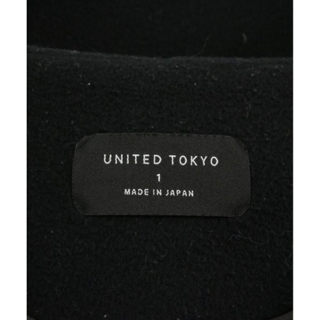 UNITED TOKYO(ユナイテッドトウキョウ)のUNITED TOKYO コート（その他） 1(S位) 黒 【古着】【中古】 レディースのジャケット/アウター(その他)の商品写真