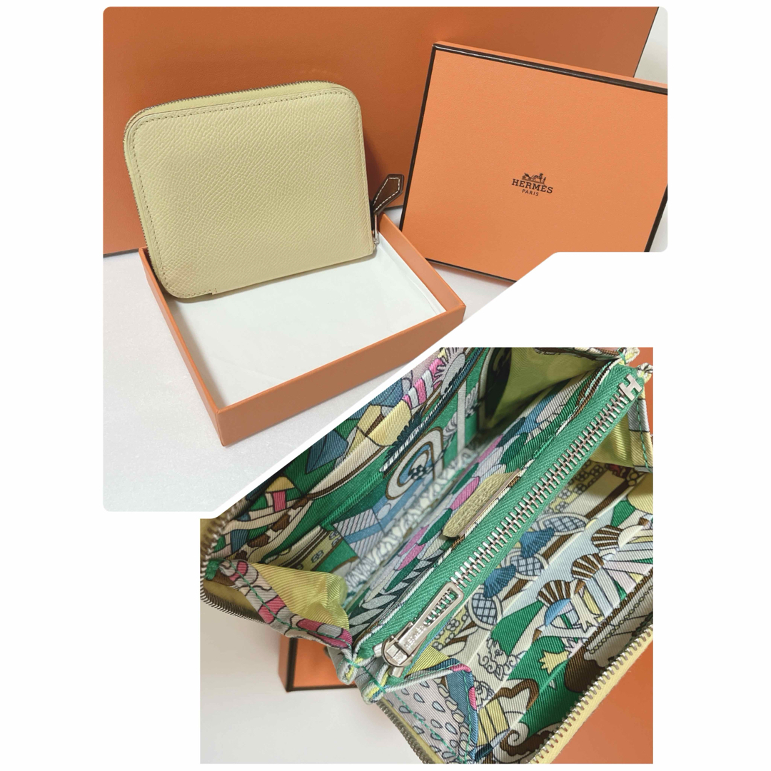 Hermes(エルメス)の専用♡美品♡エルメス コンパクト シルクイン 折財布 Z刻印 正規品 レディースのファッション小物(財布)の商品写真