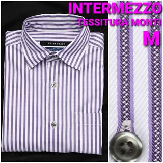 インターメッツォ(INTERMEZZO)のINTERMEZZO シャツ メンズM TESSITURA MONTIストライプ(シャツ)