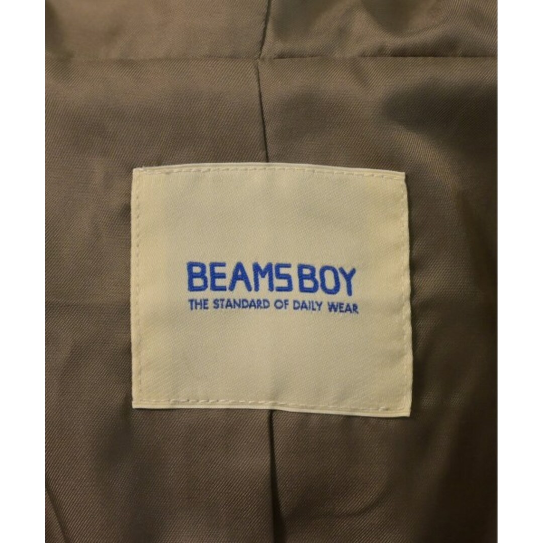 BEAMS BOY(ビームスボーイ)のBEAMS BOY ビームスボーイ コート F ベージュ 【古着】【中古】 レディースのジャケット/アウター(その他)の商品写真