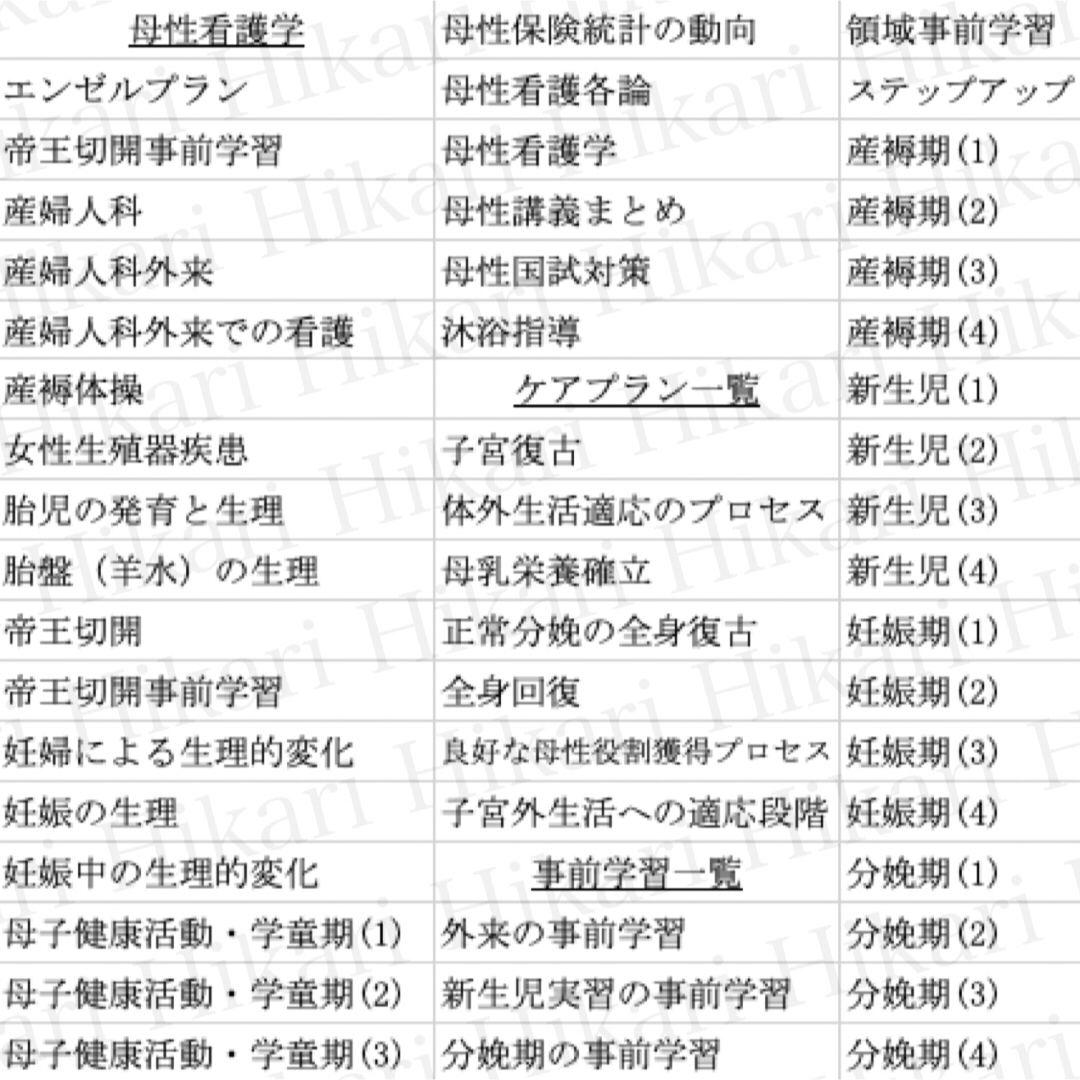 ☆大好評☆看護学生向け‼︎大容量看護実習資料セット エンタメ/ホビーの本(健康/医学)の商品写真