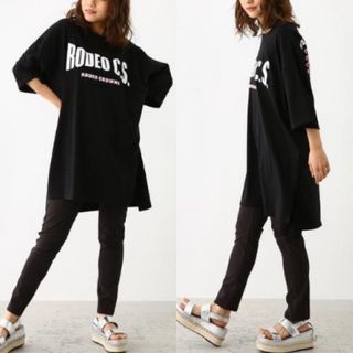 RODEO CROWNS - RODEO CROWNS♡ロゴTシャツワンピース♡